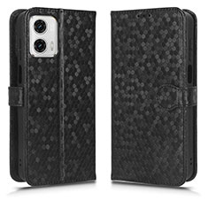 Coque Portefeuille Livre Cuir Etui Clapet C01X pour Motorola Moto G53 5G Noir