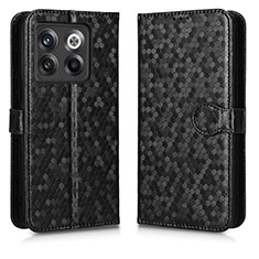 Coque Portefeuille Livre Cuir Etui Clapet C01X pour OnePlus Ace Pro 5G Noir