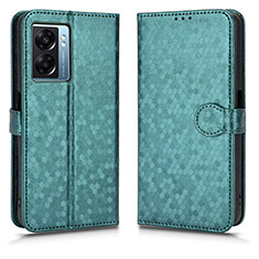 Coque Portefeuille Livre Cuir Etui Clapet C01X pour OnePlus Nord N300 5G Vert