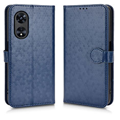 Coque Portefeuille Livre Cuir Etui Clapet C01X pour Oppo A1 5G Bleu