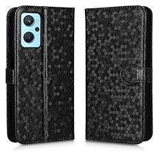 Coque Portefeuille Livre Cuir Etui Clapet C01X pour Oppo K10 4G Noir