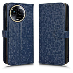 Coque Portefeuille Livre Cuir Etui Clapet C01X pour Realme 11 5G Bleu