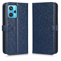 Coque Portefeuille Livre Cuir Etui Clapet C01X pour Realme 9 4G Bleu