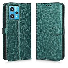 Coque Portefeuille Livre Cuir Etui Clapet C01X pour Realme 9 4G Vert