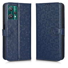 Coque Portefeuille Livre Cuir Etui Clapet C01X pour Realme 9 5G Bleu