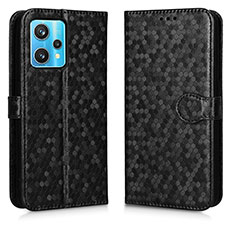 Coque Portefeuille Livre Cuir Etui Clapet C01X pour Realme 9 Pro+ Plus 5G Noir