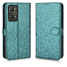 Coque Portefeuille Livre Cuir Etui Clapet C01X pour Realme GT2 5G Vert