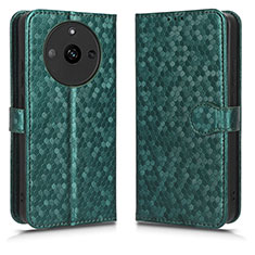 Coque Portefeuille Livre Cuir Etui Clapet C01X pour Realme Narzo 60 5G Vert