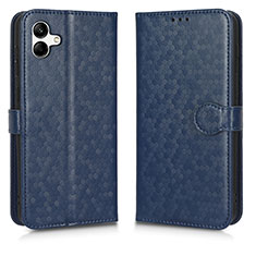 Coque Portefeuille Livre Cuir Etui Clapet C01X pour Samsung Galaxy A04E Bleu