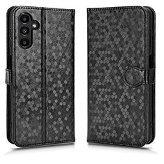 Coque Portefeuille Livre Cuir Etui Clapet C01X pour Samsung Galaxy A04s Noir