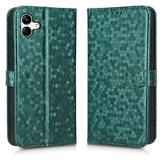 Coque Portefeuille Livre Cuir Etui Clapet C01X pour Samsung Galaxy A05 Vert