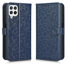 Coque Portefeuille Livre Cuir Etui Clapet C01X pour Samsung Galaxy A12 5G Bleu