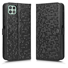 Coque Portefeuille Livre Cuir Etui Clapet C01X pour Samsung Galaxy A22s 5G Noir