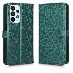 Coque Portefeuille Livre Cuir Etui Clapet C01X pour Samsung Galaxy A23 5G Vert