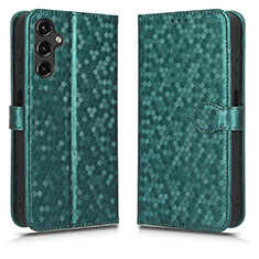 Coque Portefeuille Livre Cuir Etui Clapet C01X pour Samsung Galaxy A25 5G Vert