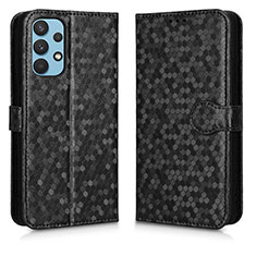 Coque Portefeuille Livre Cuir Etui Clapet C01X pour Samsung Galaxy A32 4G Noir