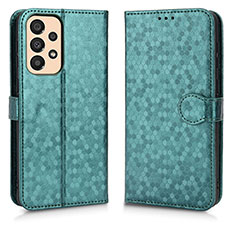 Coque Portefeuille Livre Cuir Etui Clapet C01X pour Samsung Galaxy A33 5G Vert