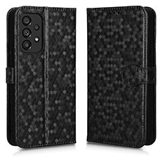 Coque Portefeuille Livre Cuir Etui Clapet C01X pour Samsung Galaxy A53 5G Noir