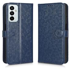 Coque Portefeuille Livre Cuir Etui Clapet C01X pour Samsung Galaxy F23 5G Bleu