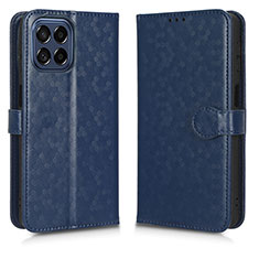 Coque Portefeuille Livre Cuir Etui Clapet C01X pour Samsung Galaxy M33 5G Bleu