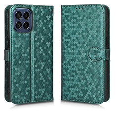 Coque Portefeuille Livre Cuir Etui Clapet C01X pour Samsung Galaxy M33 5G Vert