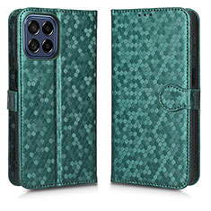 Coque Portefeuille Livre Cuir Etui Clapet C01X pour Samsung Galaxy M53 5G Vert