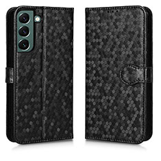 Coque Portefeuille Livre Cuir Etui Clapet C01X pour Samsung Galaxy S23 5G Noir