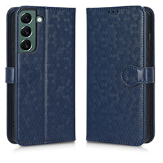 Coque Portefeuille Livre Cuir Etui Clapet C01X pour Samsung Galaxy S24 5G Bleu