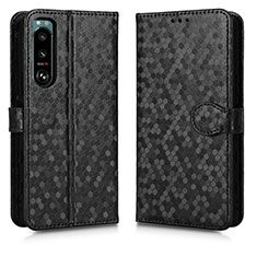 Coque Portefeuille Livre Cuir Etui Clapet C01X pour Sony Xperia 5 III Noir