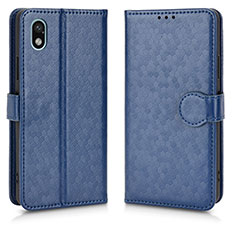 Coque Portefeuille Livre Cuir Etui Clapet C01X pour Sony Xperia Ace III Bleu