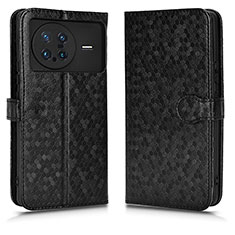 Coque Portefeuille Livre Cuir Etui Clapet C01X pour Vivo X Note Noir