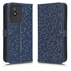 Coque Portefeuille Livre Cuir Etui Clapet C01X pour Vivo Y11 (2023) Bleu