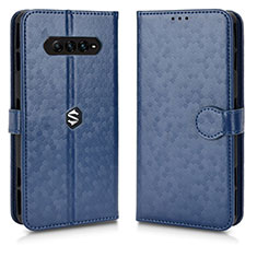 Coque Portefeuille Livre Cuir Etui Clapet C01X pour Xiaomi Black Shark 4 5G Bleu