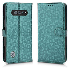 Coque Portefeuille Livre Cuir Etui Clapet C01X pour Xiaomi Black Shark 4S 5G Vert