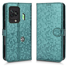 Coque Portefeuille Livre Cuir Etui Clapet C01X pour Xiaomi Black Shark 5 Pro 5G Vert