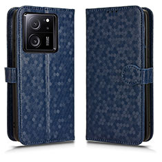 Coque Portefeuille Livre Cuir Etui Clapet C01X pour Xiaomi Mi 13T 5G Bleu