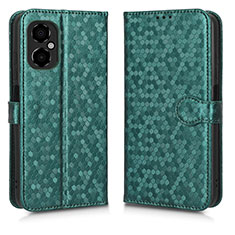 Coque Portefeuille Livre Cuir Etui Clapet C01X pour Xiaomi Poco M4 5G Vert