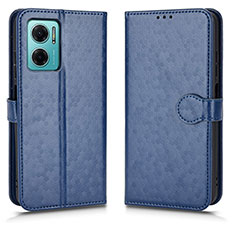 Coque Portefeuille Livre Cuir Etui Clapet C01X pour Xiaomi Redmi 10 5G Bleu