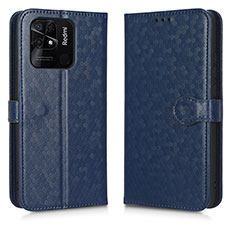 Coque Portefeuille Livre Cuir Etui Clapet C01X pour Xiaomi Redmi 10C 4G Bleu