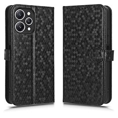 Coque Portefeuille Livre Cuir Etui Clapet C01X pour Xiaomi Redmi 12 4G Noir