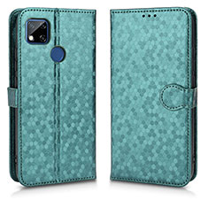 Coque Portefeuille Livre Cuir Etui Clapet C01X pour Xiaomi Redmi 9C Vert