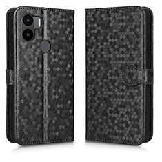 Coque Portefeuille Livre Cuir Etui Clapet C01X pour Xiaomi Redmi A1 Plus Noir