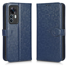 Coque Portefeuille Livre Cuir Etui Clapet C01X pour Xiaomi Redmi K50 Ultra 5G Bleu