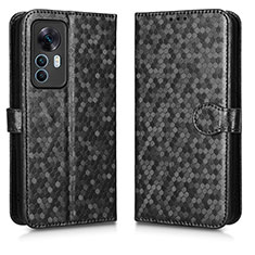 Coque Portefeuille Livre Cuir Etui Clapet C01X pour Xiaomi Redmi K50 Ultra 5G Noir