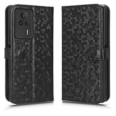 Coque Portefeuille Livre Cuir Etui Clapet C01X pour Xiaomi Redmi K60E 5G Noir