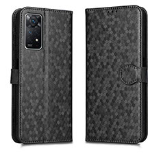 Coque Portefeuille Livre Cuir Etui Clapet C01X pour Xiaomi Redmi Note 11 Pro 4G Noir