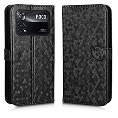 Coque Portefeuille Livre Cuir Etui Clapet C01X pour Xiaomi Redmi Note 11E Pro 5G Noir