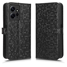 Coque Portefeuille Livre Cuir Etui Clapet C01X pour Xiaomi Redmi Note 12 4G Noir