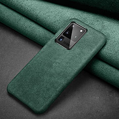 Coque Portefeuille Livre Cuir Etui Clapet C02 pour Samsung Galaxy S20 Ultra 5G Vert