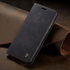 Coque Portefeuille Livre Cuir Etui Clapet C02S pour Samsung Galaxy M10 Noir